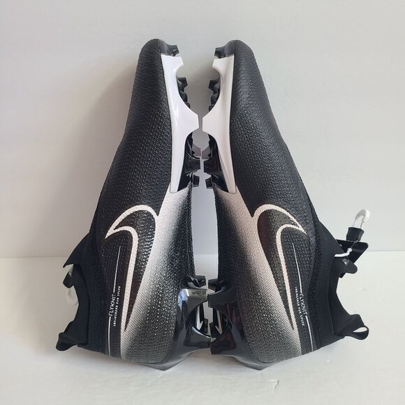 Nike Vapor Edge 360 Elite Flyknit Football Cleats CV6282-009 Size 12.5 Black main image 4